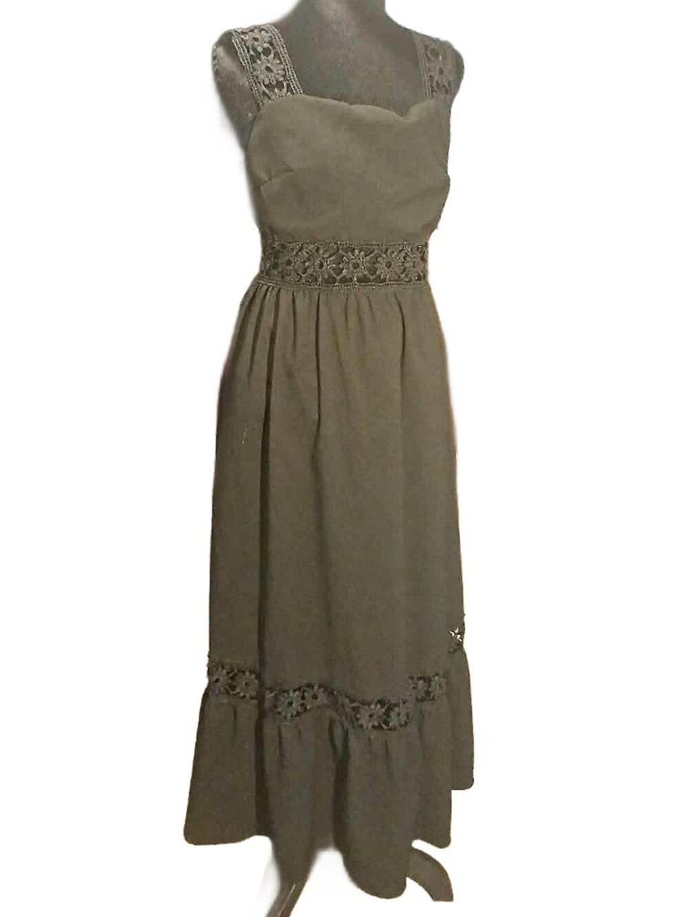 SHEIN black maxi dress
